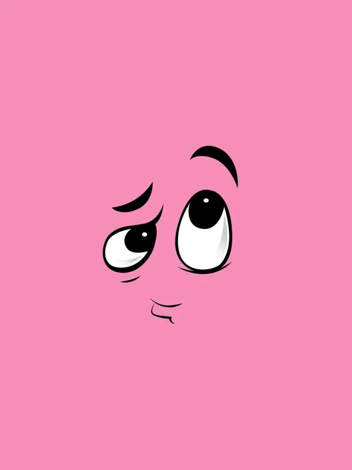 Cartoon doubt face