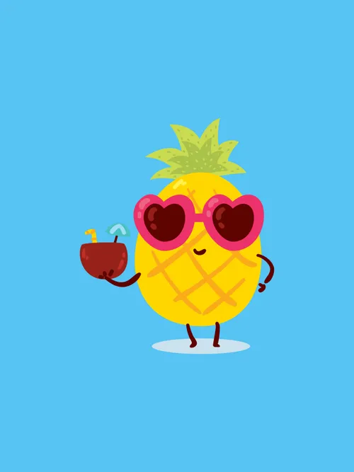 Pineapple vector