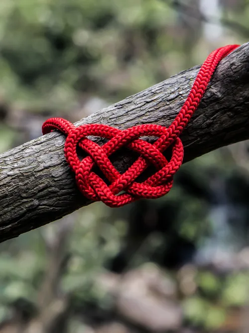 Heart shaped rope