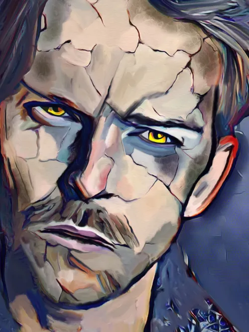 Drawing of man