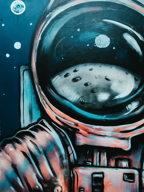 Astronaut drawing