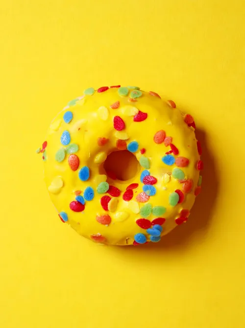 Yellow donut