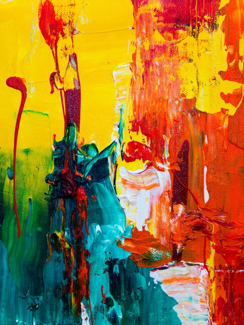Abstract brushstrokes