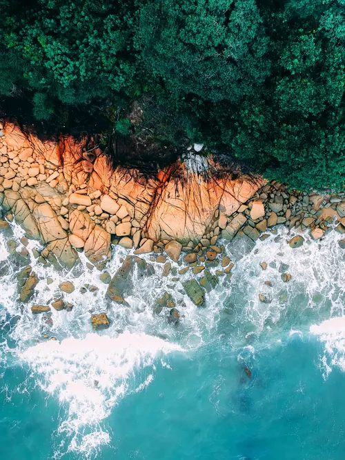 Reef aerial view