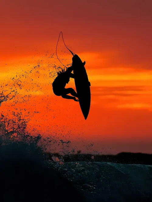 Surfing the waves