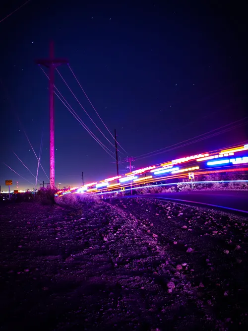 Night road