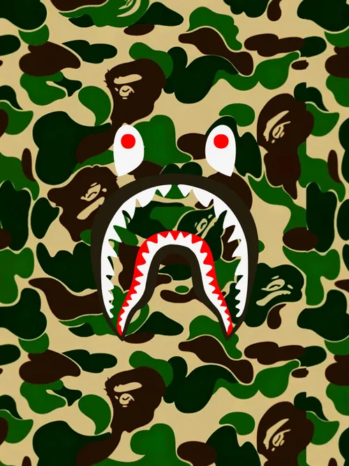 BAPE Shark Camouflage