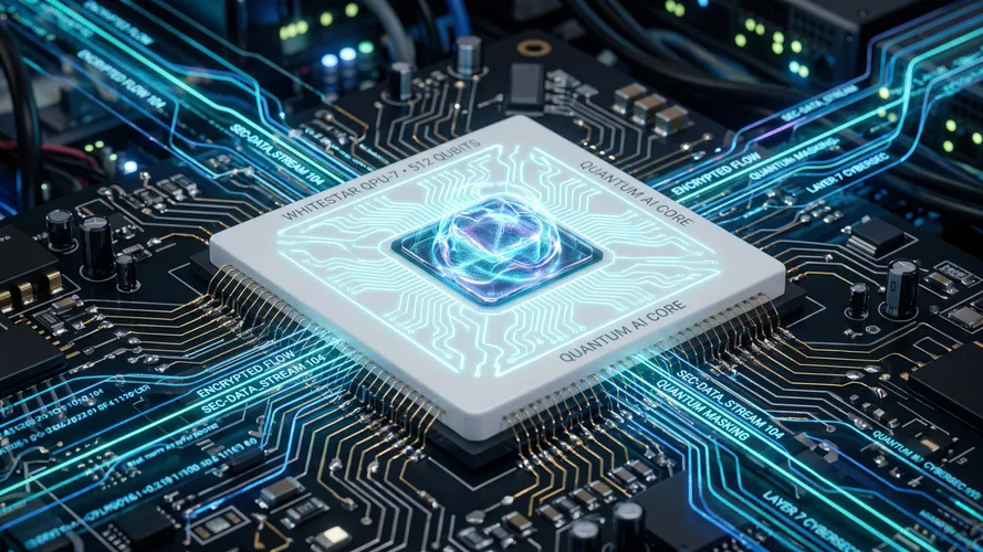 Quantum AI Processor Microchip Technology