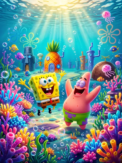 SpongeBob and Patrick Undersea Adventure